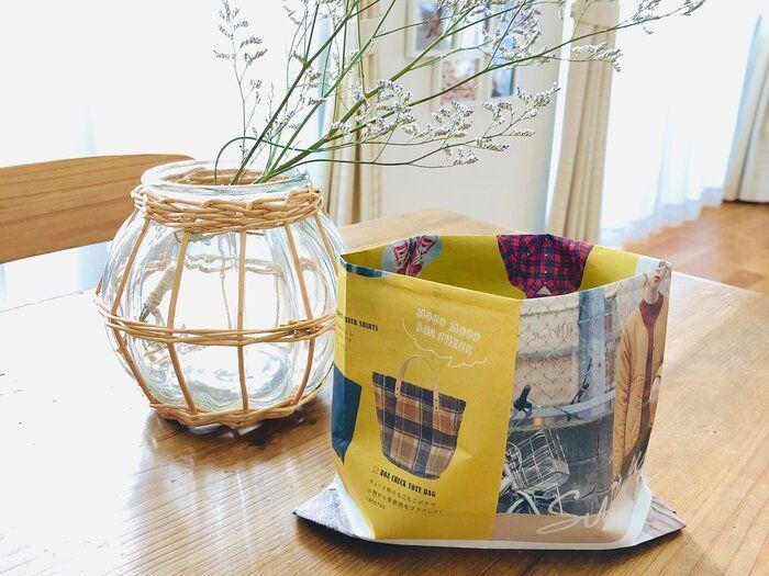 30秒でつくれる！〇〇を使ったエコなゴミ箱【我が家のエコ活】