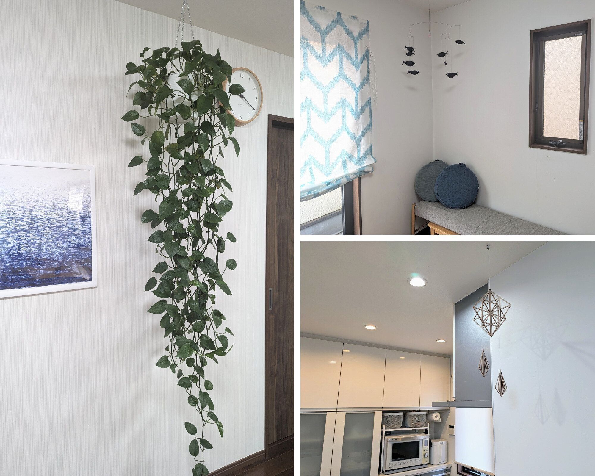 「スッキリ」と「飾りたい」を同時に叶える！吊るすインテリアのススメ