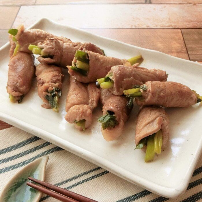 薬味だけじゃもったいない！メインおかずにピッタリ「たっぷり小葱の豚肉巻き」