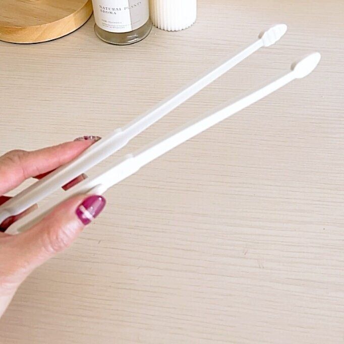 【セリア】あれ用トングで手が汚れない！衛生的に使えるトングが便利。