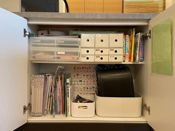 【子ども収納】学校のもの、どう収納する？