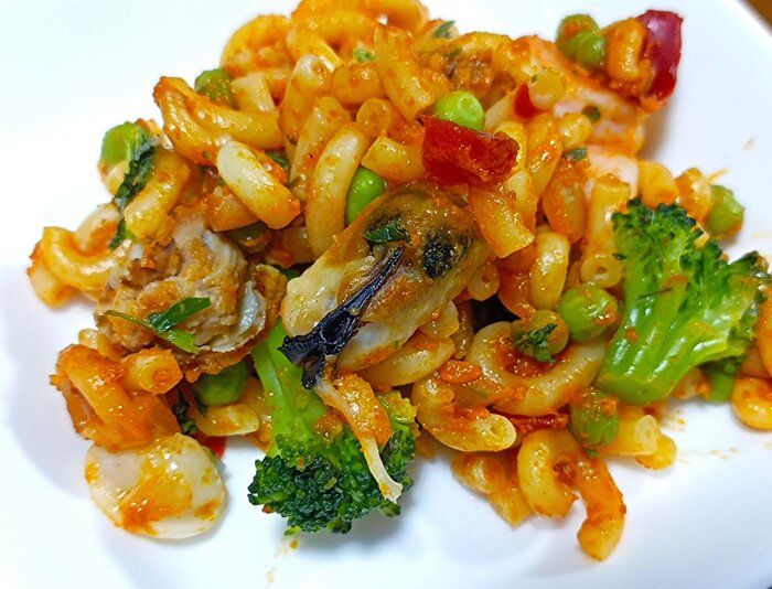 【コストコ】新商品！子どもも食べやすい味とパスタ「シーフードパスタパエリア」