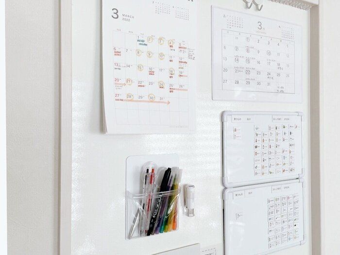 家族の予定はホワイトボードで！予定管理に大活躍のアイテム5つ