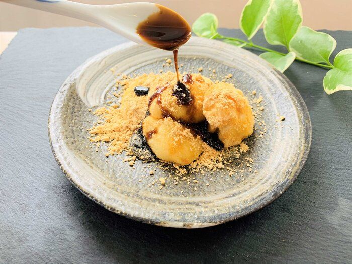 【片栗粉+豆乳】もっちり柔らか！わらび餅風の和スイーツ
