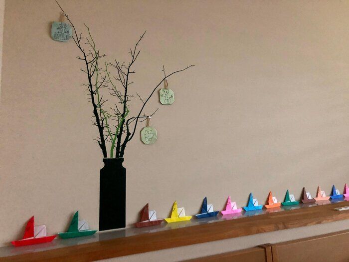 【クリスマス】子ども作品で楽しむクリスマス飾り