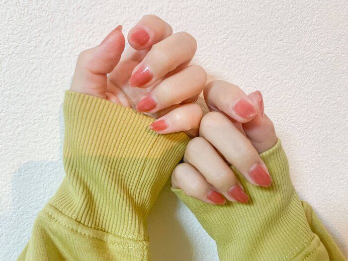 マニキュア派さん必見！くすみカラーが可愛い今っぽネイル♪