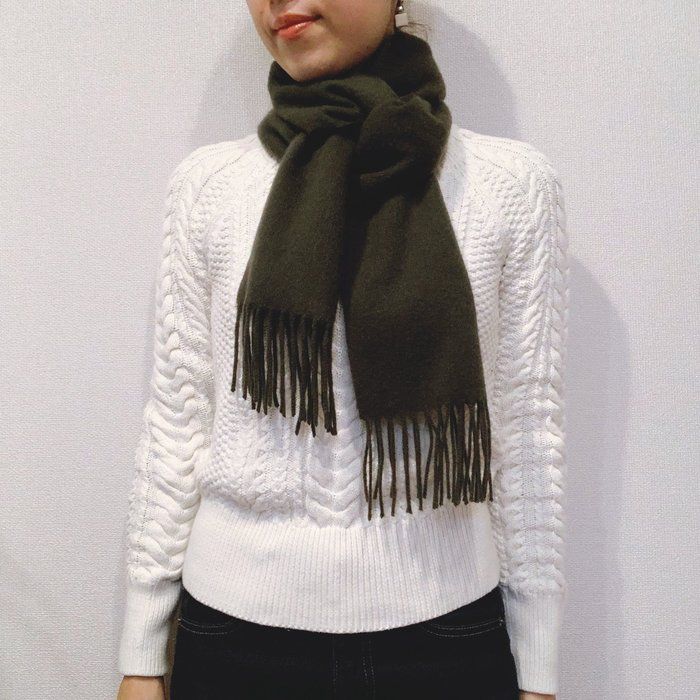 これだけでコーデが一気にこなれる！マフラーの巻き方３選