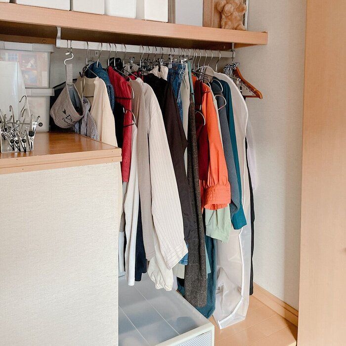 無印良品アイテムでレギンス収納　タイツと見分ける必要なし！