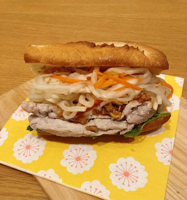 お正月あまった「なます」でベトナム・バインミー！ おせちリメイクレシピ