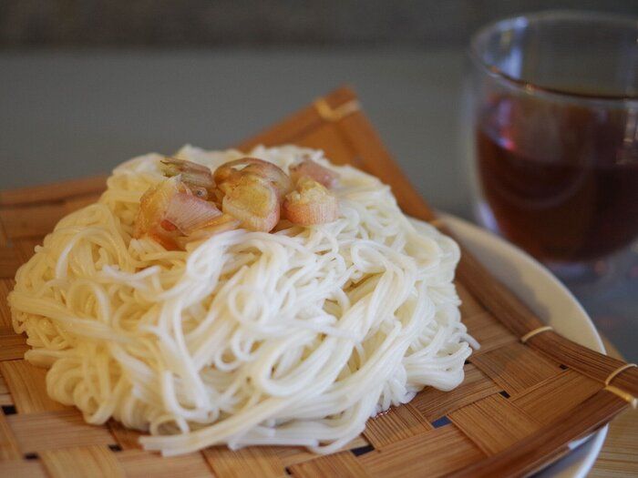 “食べたい”と言わせた！普通のそうめんにちょい足しするもの