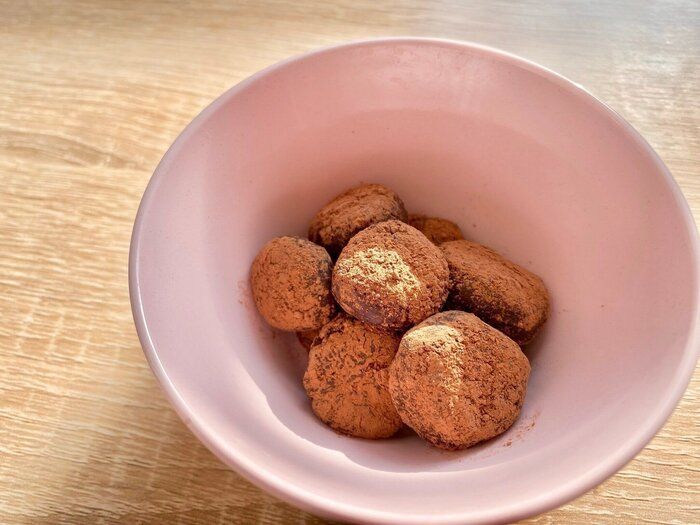 材料３つ！５分で完成！ヘルシーな「ヨーグルトトリュフ」