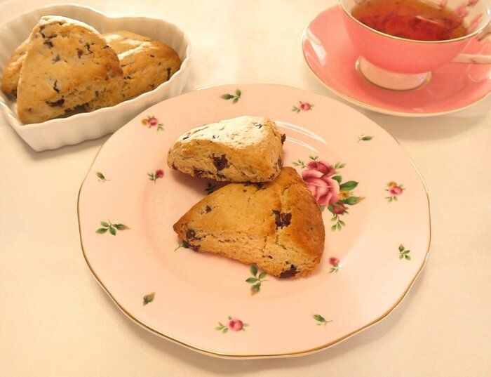 ホットケーキミックスで超簡単！チョコスコーンのつくり方