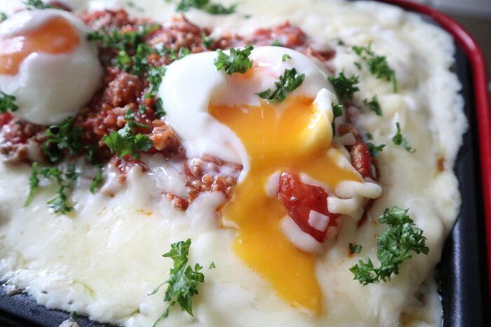 ホットプレートで作る“超巨大ミラノドリア風”作ってみた!!