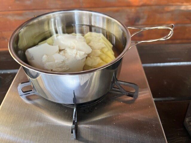 【キャンドゥ】これがまさか１００円ショップで買えるとは驚き！！のステンレス鍋