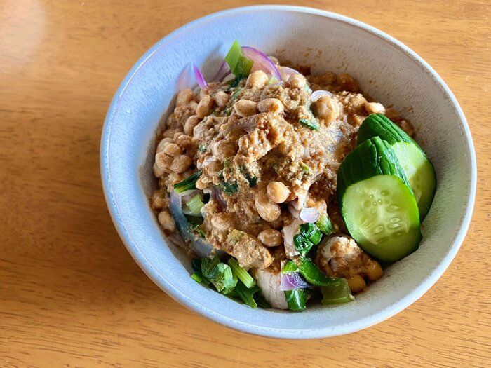 夏はこれ！ごまだれぶっかけ冷うどん