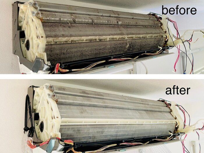 【エアコン掃除】汚すぎて絶叫！！プロに頼らず放置すると大変なことに！