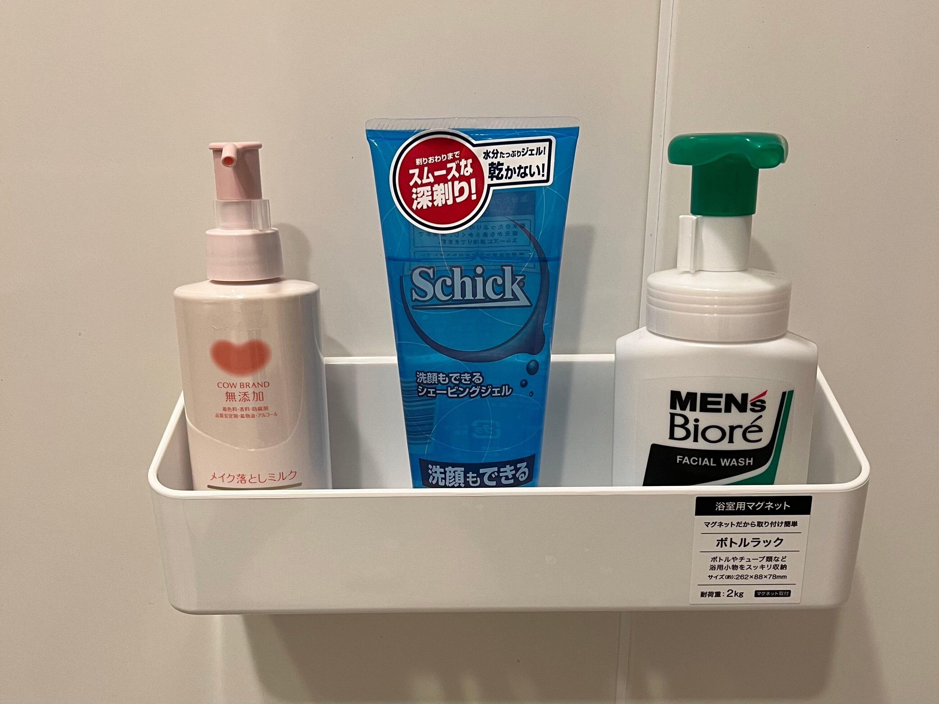 【ニトリ】早く買えばよかった…浴室の「浮かせる収納」で掃除もラクラク！