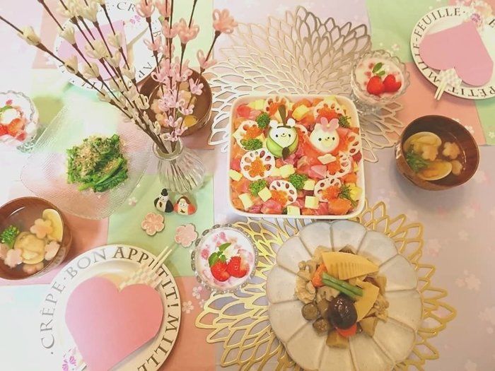 春を味わうおうちごはん♡