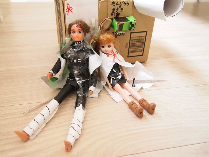 子どもが作った作品。手放すまでの３つのポイント