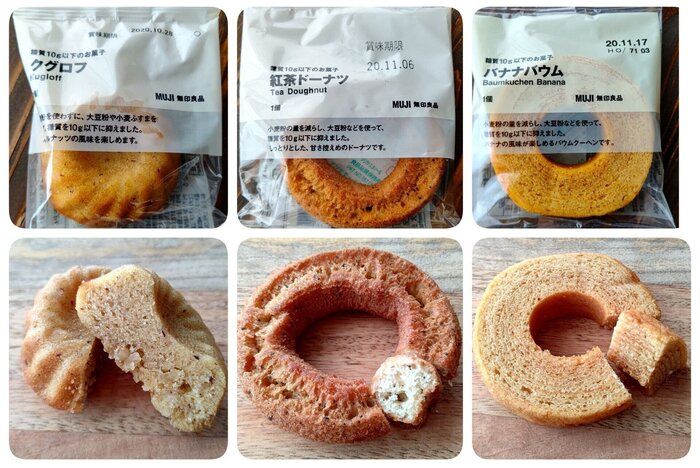 【無印良品】の糖質10g以下スイーツ