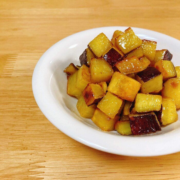 【秋の旬レシピ】さつまいものカリじゅわ！コロコロ大学芋