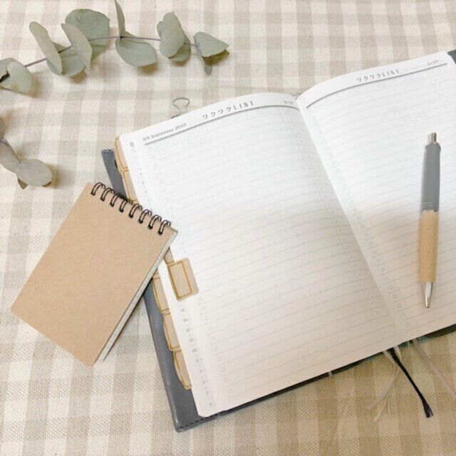 『暮らしを一元化』今年は時間を上手く使いたい、そんな私の手帳の使い方。