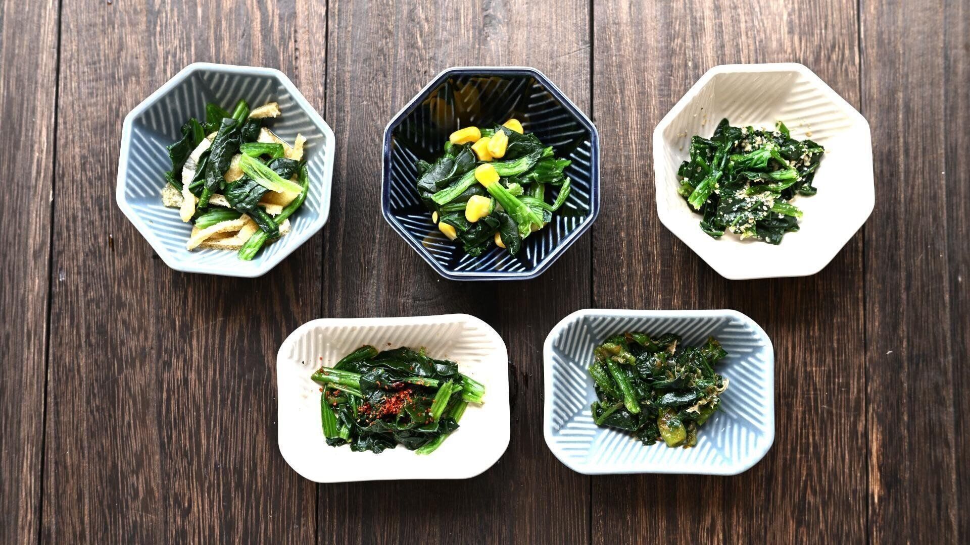 【業務スーパー】レンチン３分だけ！冷凍ほうれん草を使った超カンタンレシピ５選