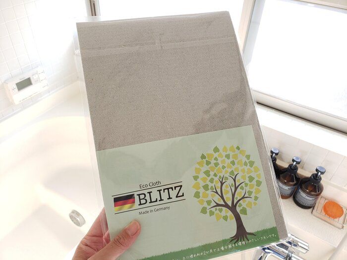 吸水力が優秀なクロスで水垢防止！