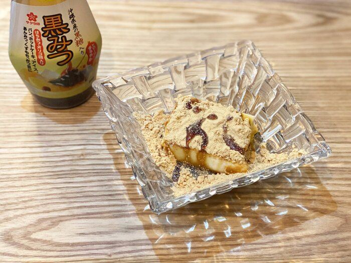 罪悪感なしのヘルシースイーツ！栄養価も満足度も高い「豆腐黒蜜きな粉」