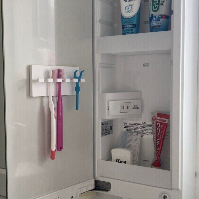 【楽天】洗面所の扉の内側有効活用ですっきり収納