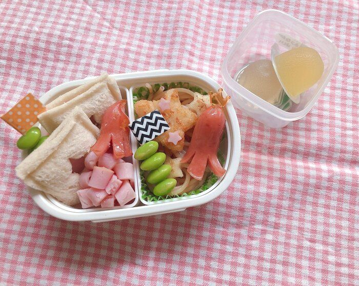 【お弁当】どの家にもある〇〇で簡単にかわいいパックサンドがつくれる！