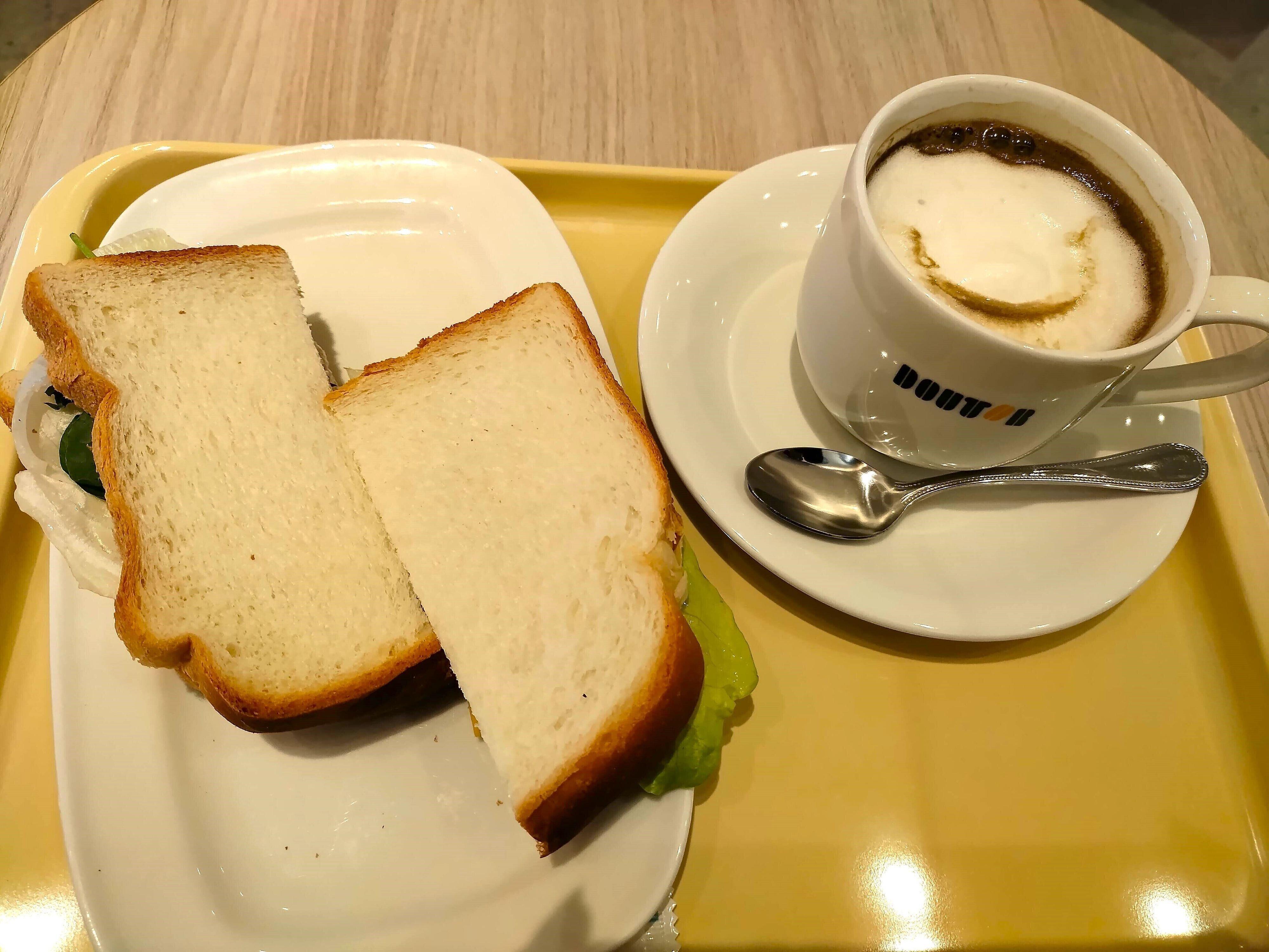 【ドトール】朝活！3種類から選べるサンドイッチモーニング