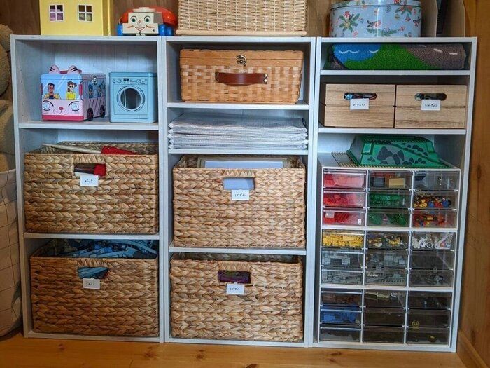 【お片付け】ハードルを上げない！手書きラベル収納