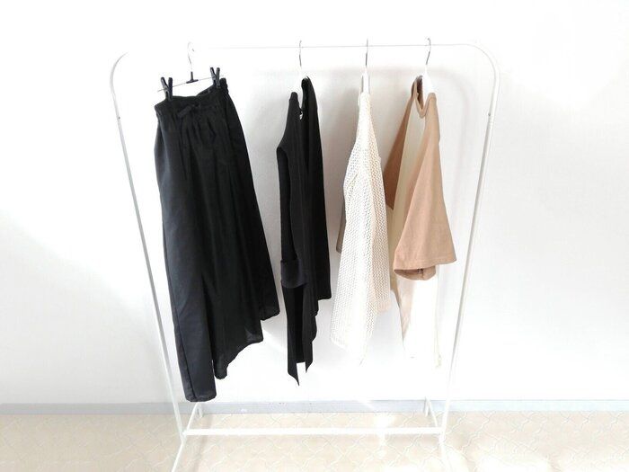 【IKEA】なんと999円！シンプルおしゃれな「洋服ラック」をレビュー
