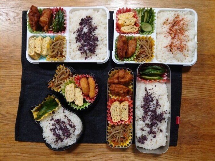 【お弁当】本日も手抜き弁当なり