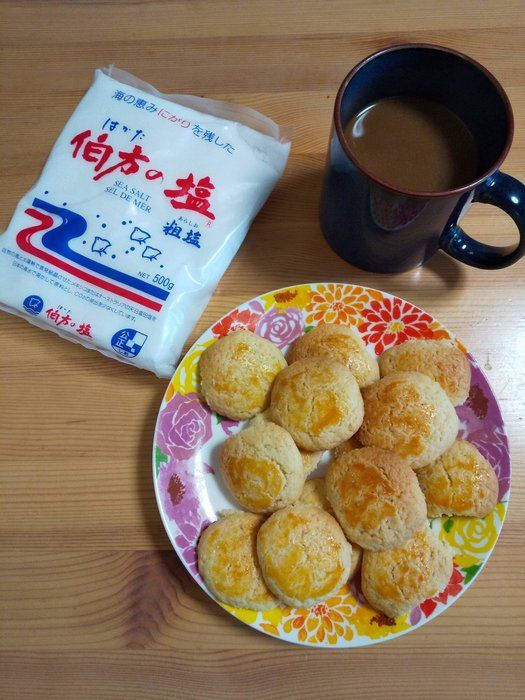 塩分を控えるのは逆効果！？誰でも出来る簡単塩クッキー