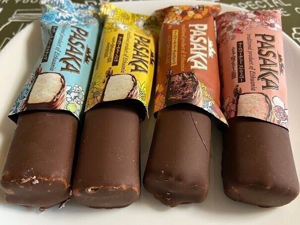 【業務スーパー】カラフルで可愛い４種のスイーツが濃厚で美味しい♪