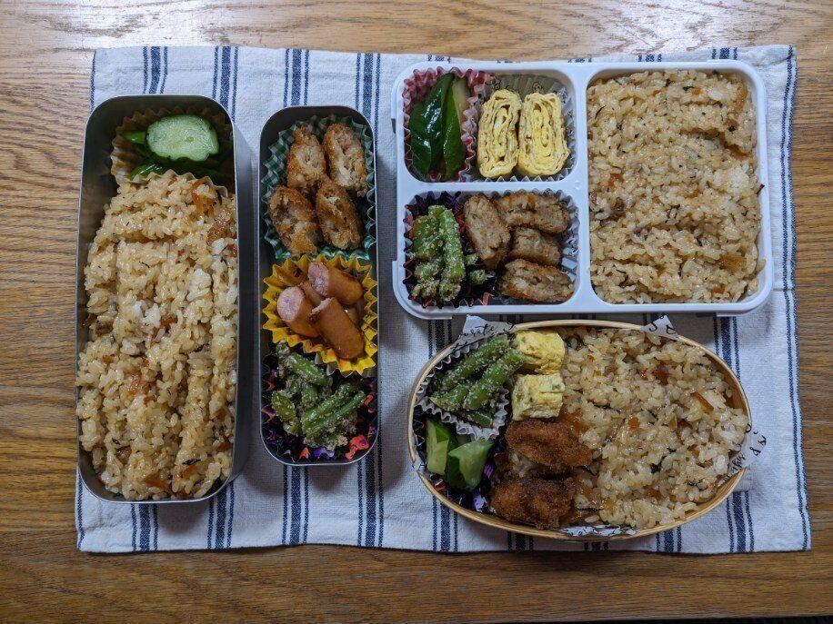 【お弁当】本日も手抜き弁当なり