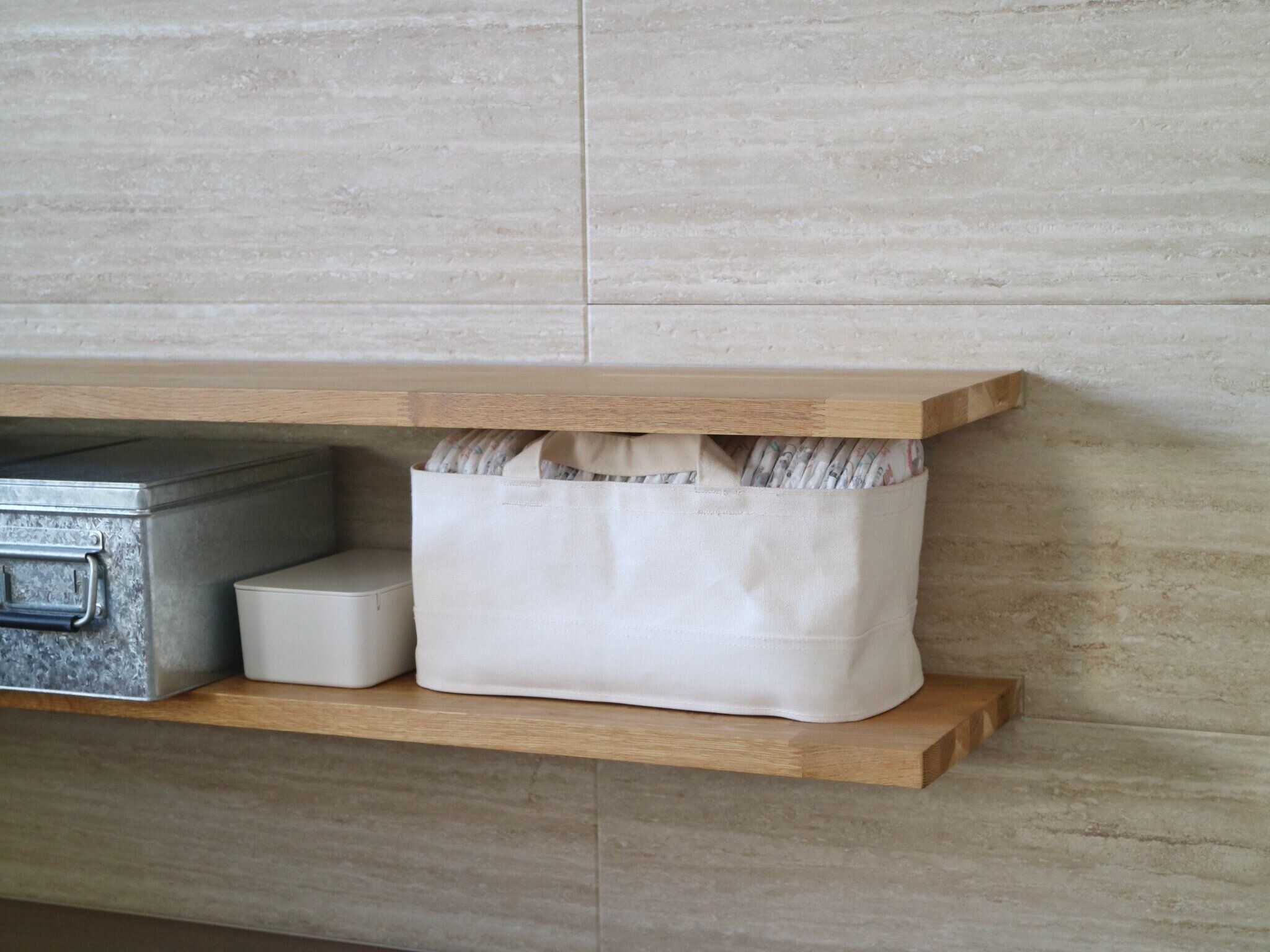 【無印良品】インテリアになじむおむつ収納ならこれ！！3児ママが超おすすめする収納ケース