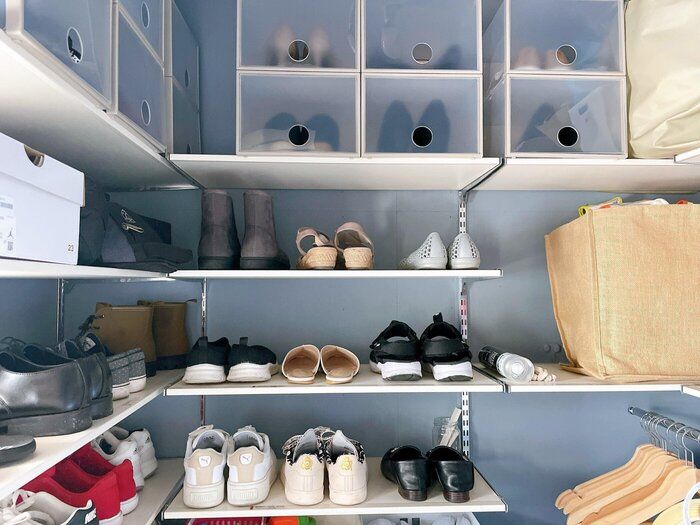 【ダイソー】使いやすさには靴の衣替えも必須
