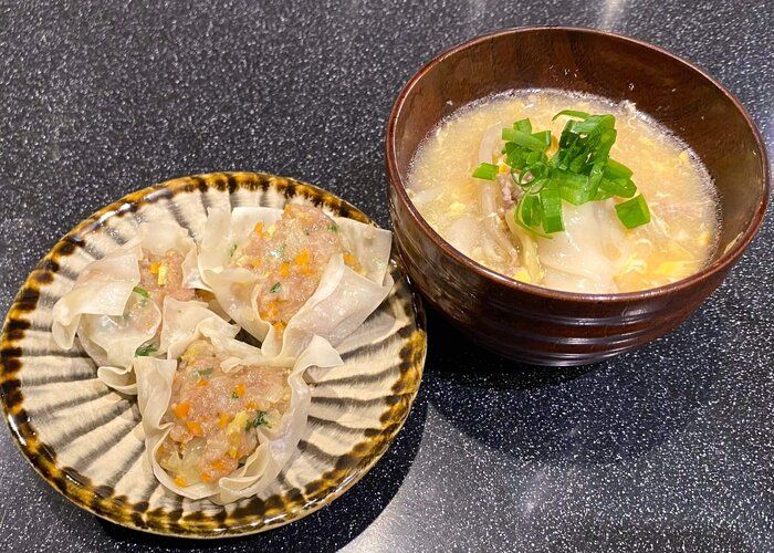 【レンチンでジュワっと焼売】スピード2品！