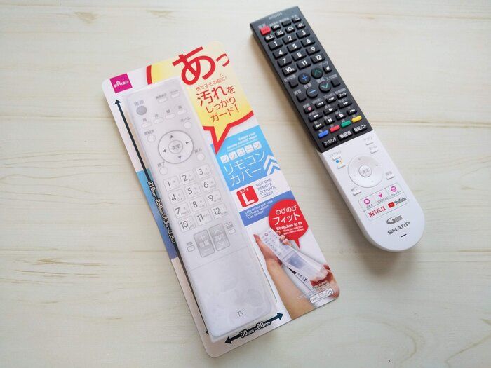 【DAISO】これ、めっちゃ便利！もうリモコンは汚れない&壊れない！