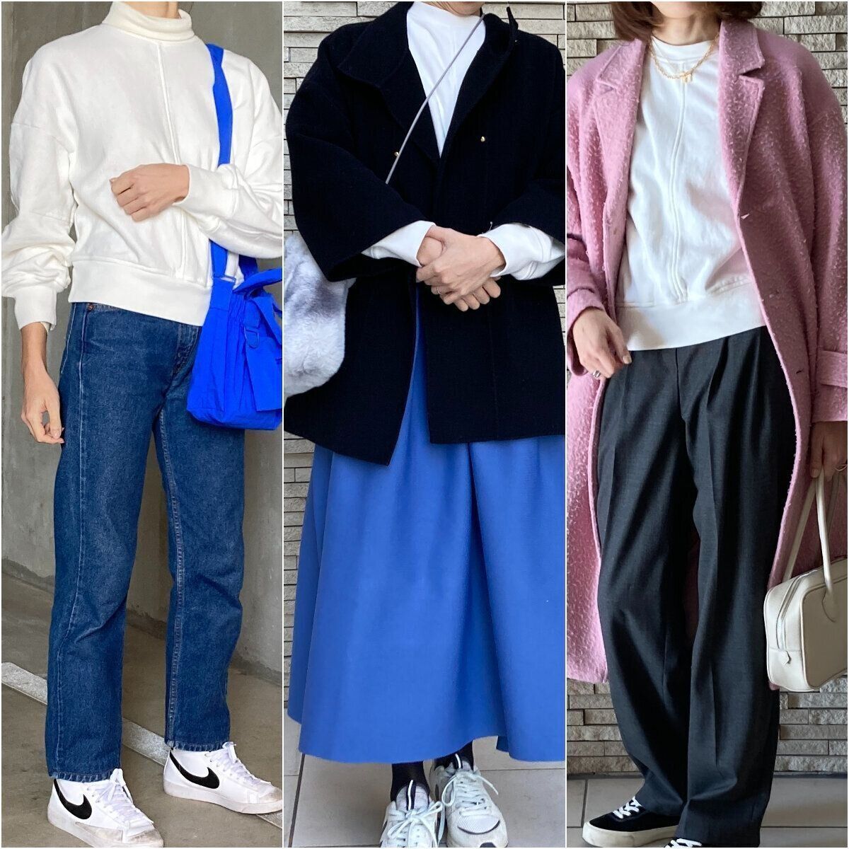 これで失敗しない！オバさんぽく見せないスウェットコーデ3選