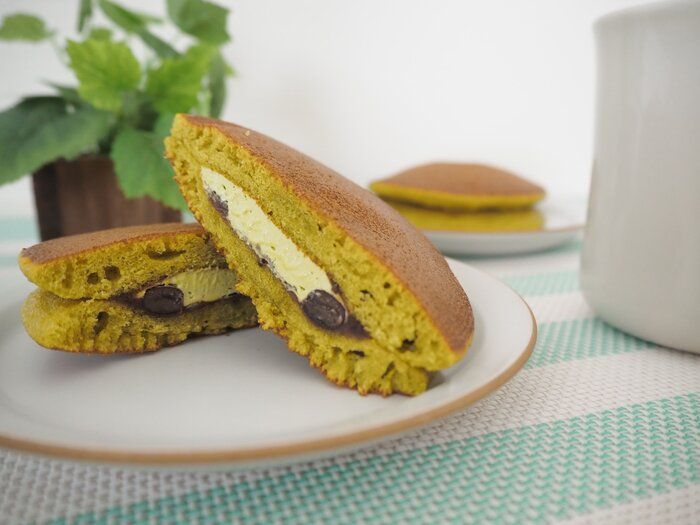 【ミニストップ】宇治抹茶パンケーキ（つぶあん＆抹茶ホイップ）はお手頃価格で抹茶と甘みのハーモニーを楽しめる！