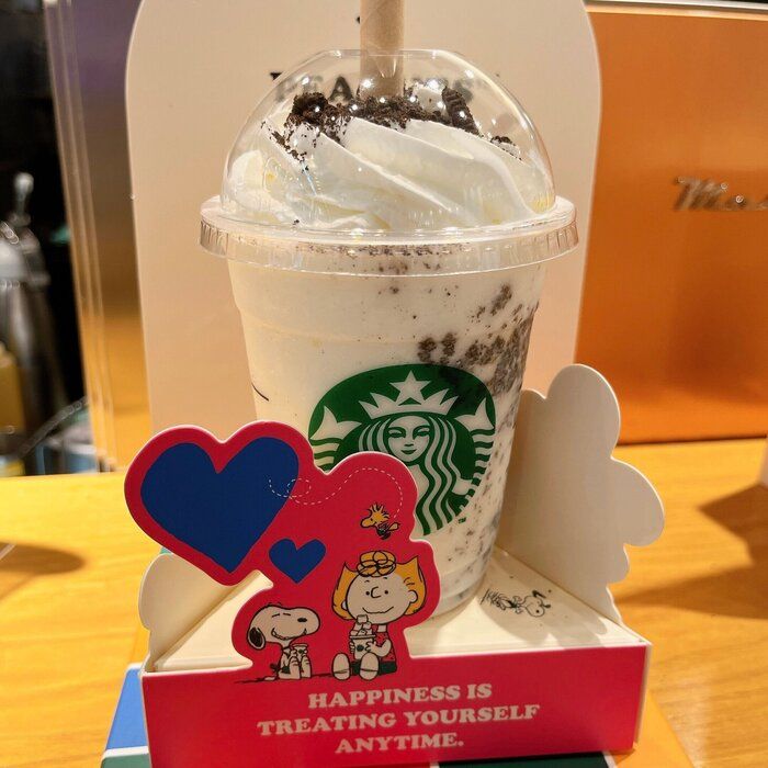 【スタバ】スヌーピーコラボ第２弾のスヌーピーモチーフのフラペチーノが絶品！