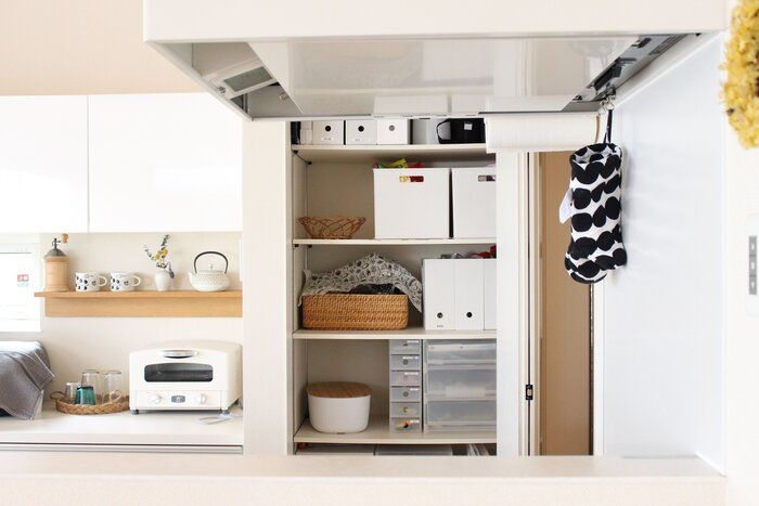 【キッチン収納】～８割収納を意識したパントリーの活用法～