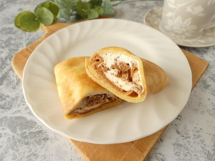 【ファミマ】もちもち＆ザクザク食感が楽しめる「ファミマ・ザ・クレープ キャラメルナッツ 」は大満足の贅沢スイーツ