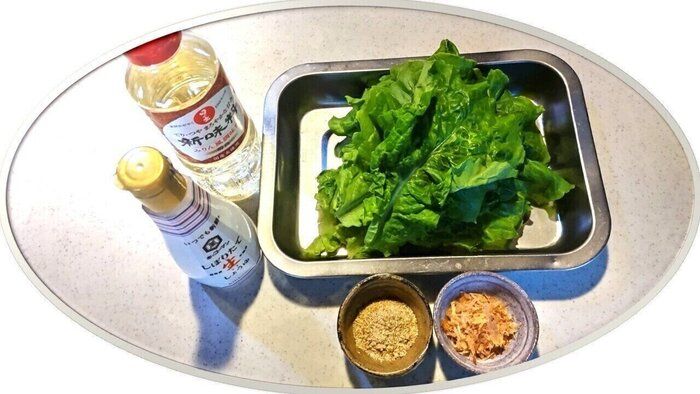 レタスが食べきれない時にはコレつくってみて！あっという間にペロリとなくなる「レタスのおひたし」レシピ