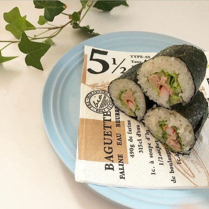 【巻きす不要!!】家にあるものだけで作る♩簡単恵方巻