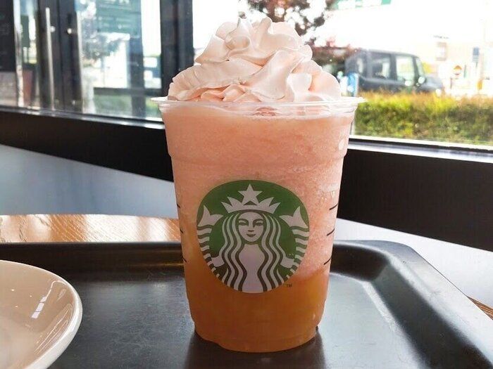【スタバ】「めっちゃ桃」と大人気！桃のおいしさを堪能できる新作フラペーチーノ